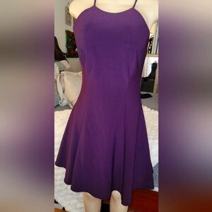 BETSY ADAM mini Dress Size 6 Color Purple